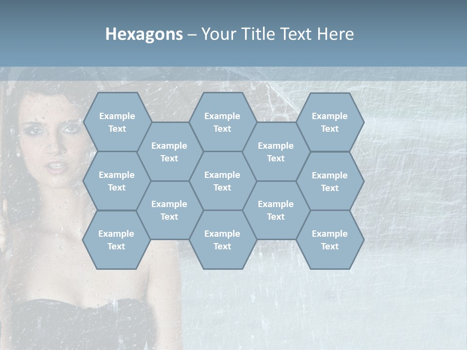 Refreshing Umbrella Vitality PowerPoint Template