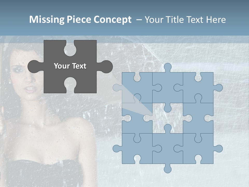 Refreshing Umbrella Vitality PowerPoint Template