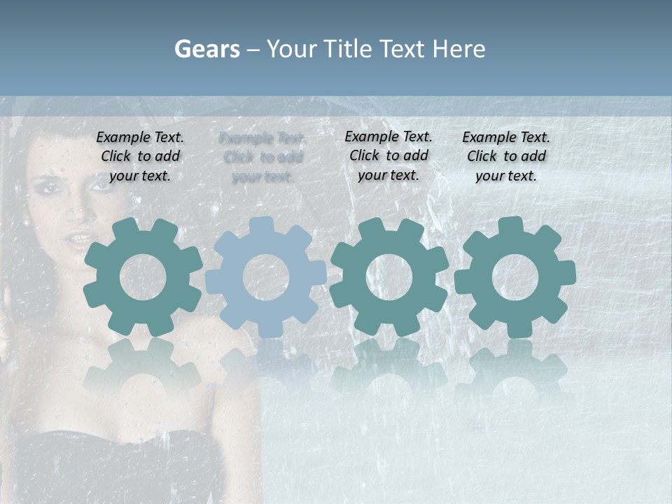 Refreshing Umbrella Vitality PowerPoint Template