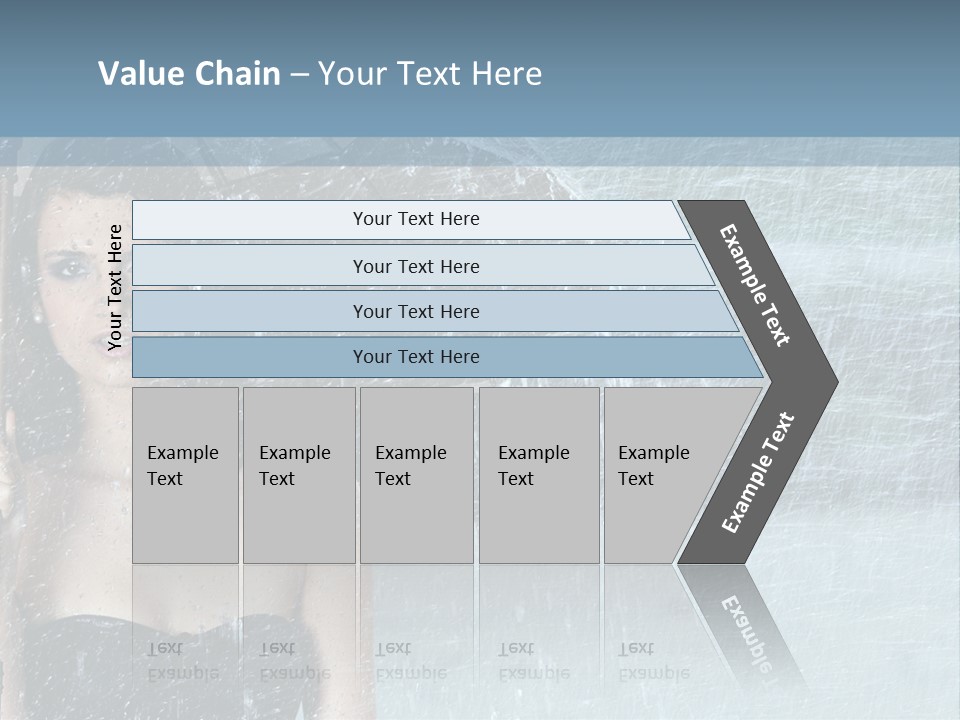 Refreshing Umbrella Vitality PowerPoint Template