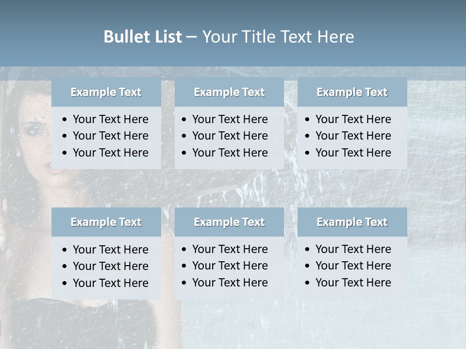 Refreshing Umbrella Vitality PowerPoint Template