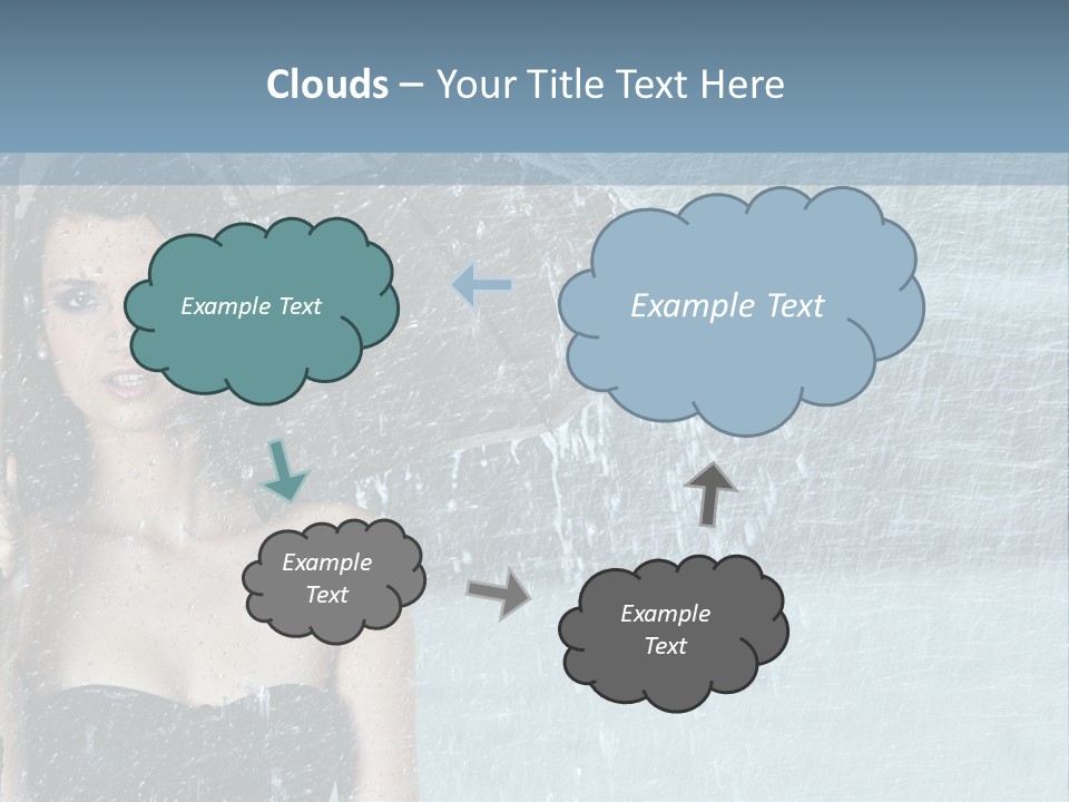 Refreshing Umbrella Vitality PowerPoint Template