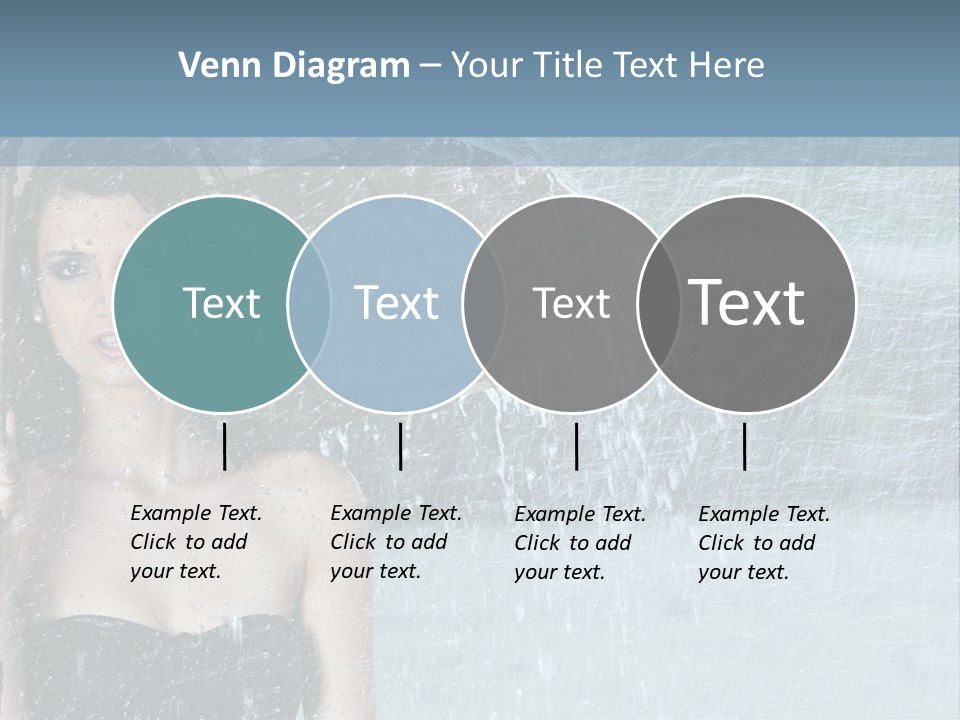 Refreshing Umbrella Vitality PowerPoint Template
