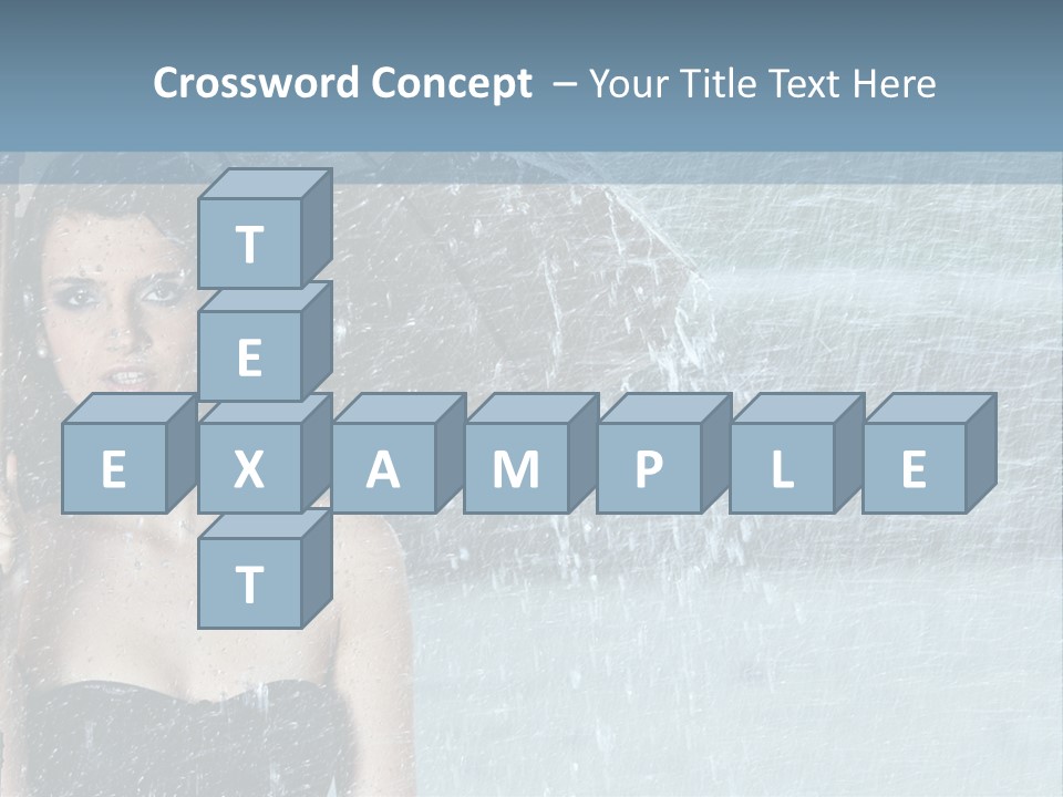 Refreshing Umbrella Vitality PowerPoint Template