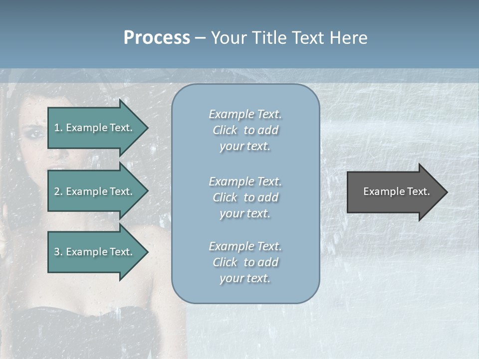 Refreshing Umbrella Vitality PowerPoint Template