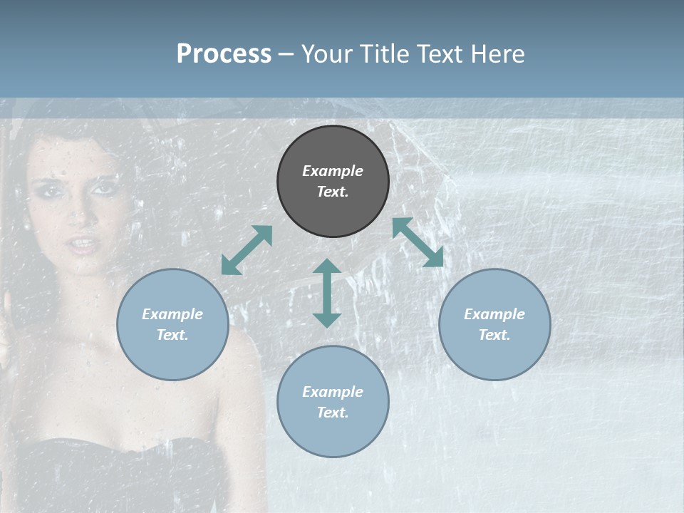 Refreshing Umbrella Vitality PowerPoint Template