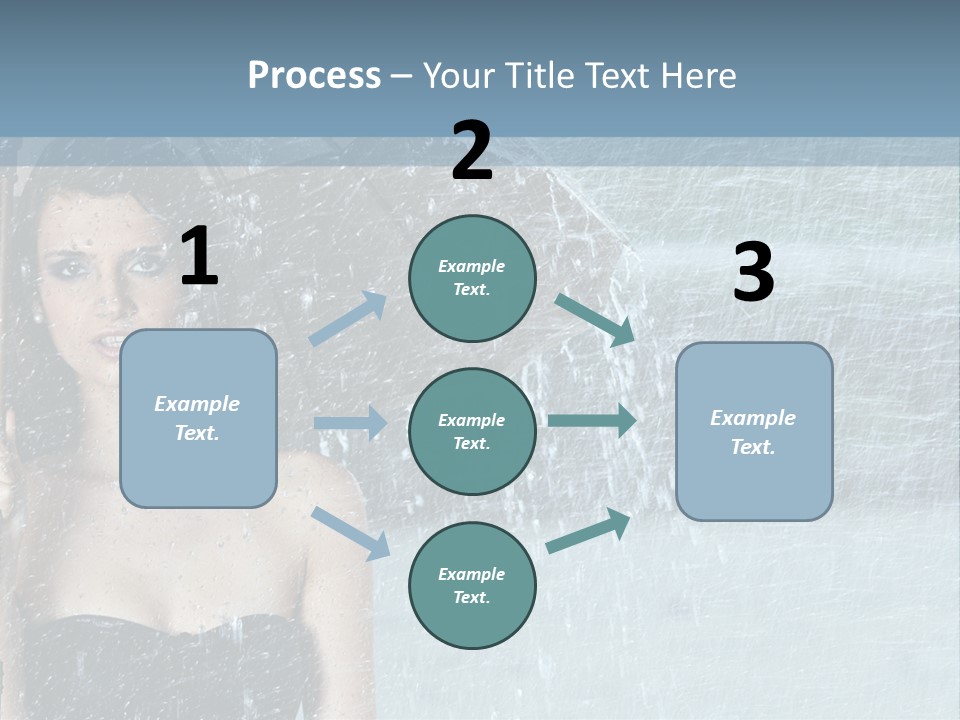 Refreshing Umbrella Vitality PowerPoint Template