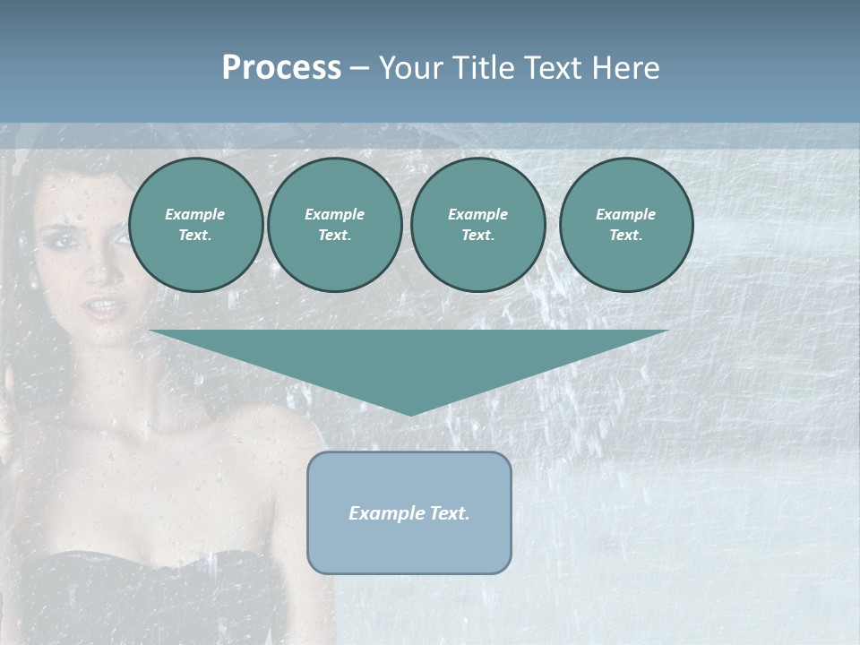 Refreshing Umbrella Vitality PowerPoint Template