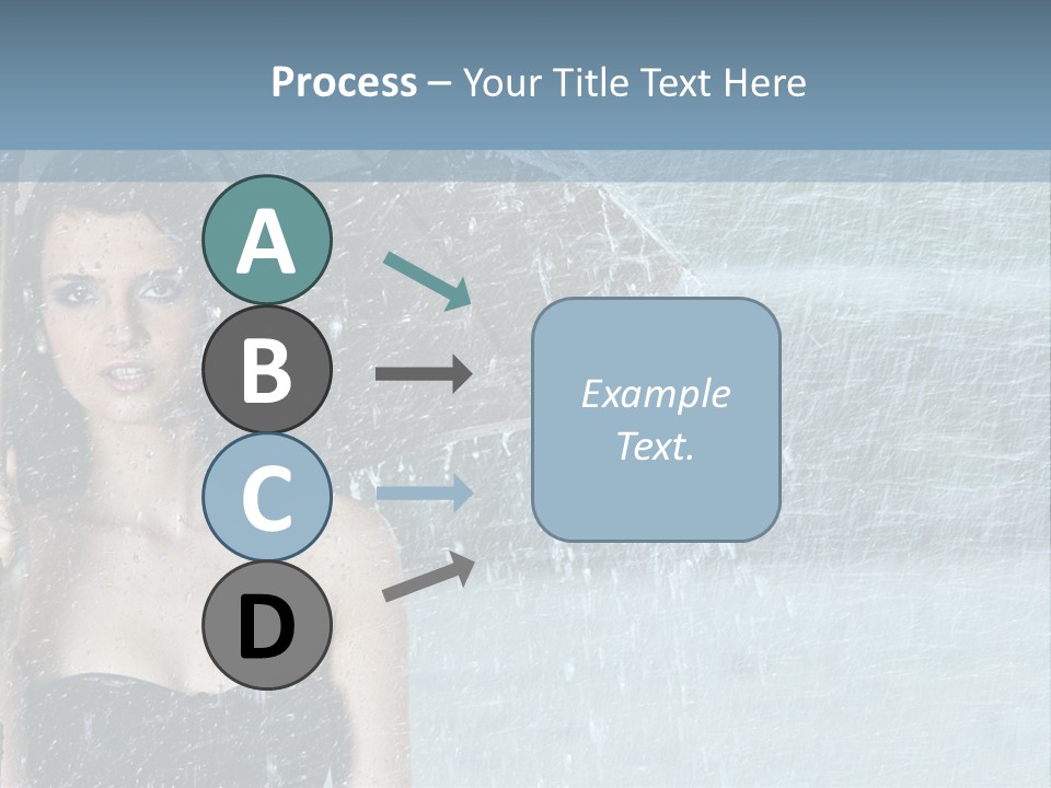 Refreshing Umbrella Vitality PowerPoint Template