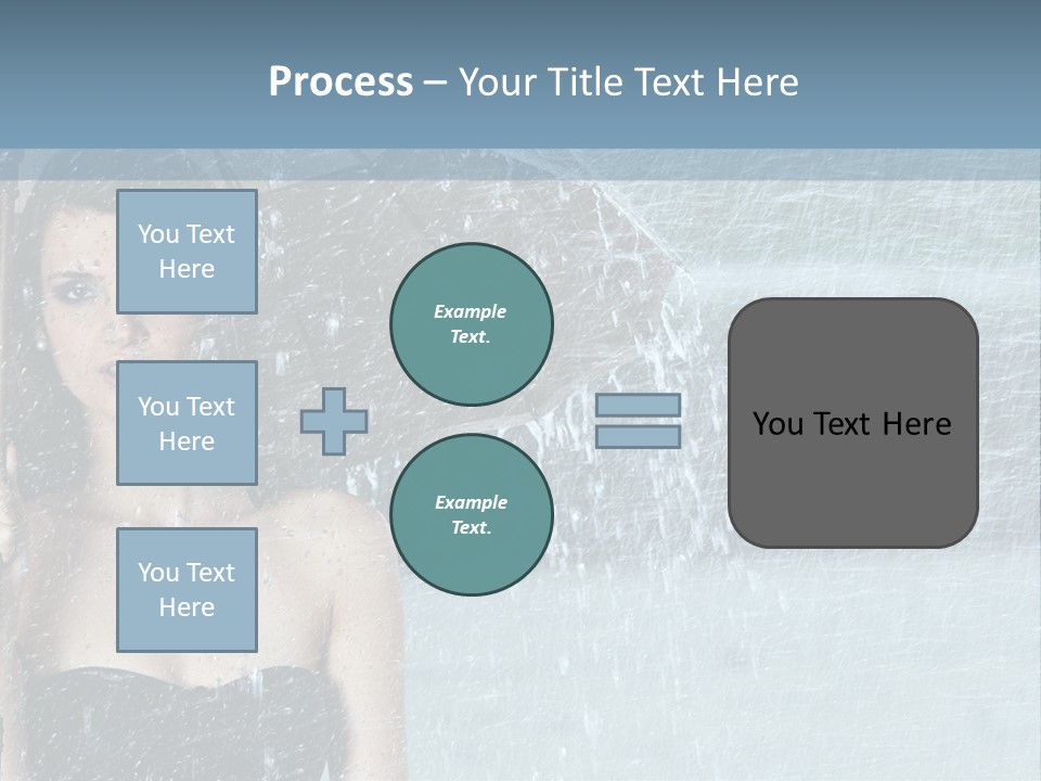 Refreshing Umbrella Vitality PowerPoint Template