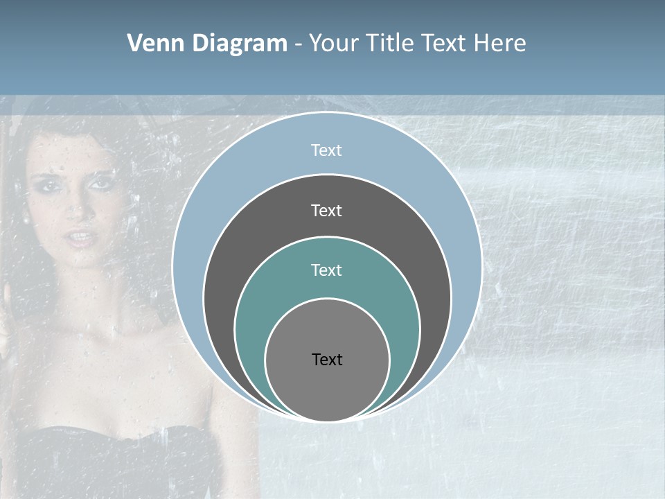 Refreshing Umbrella Vitality PowerPoint Template