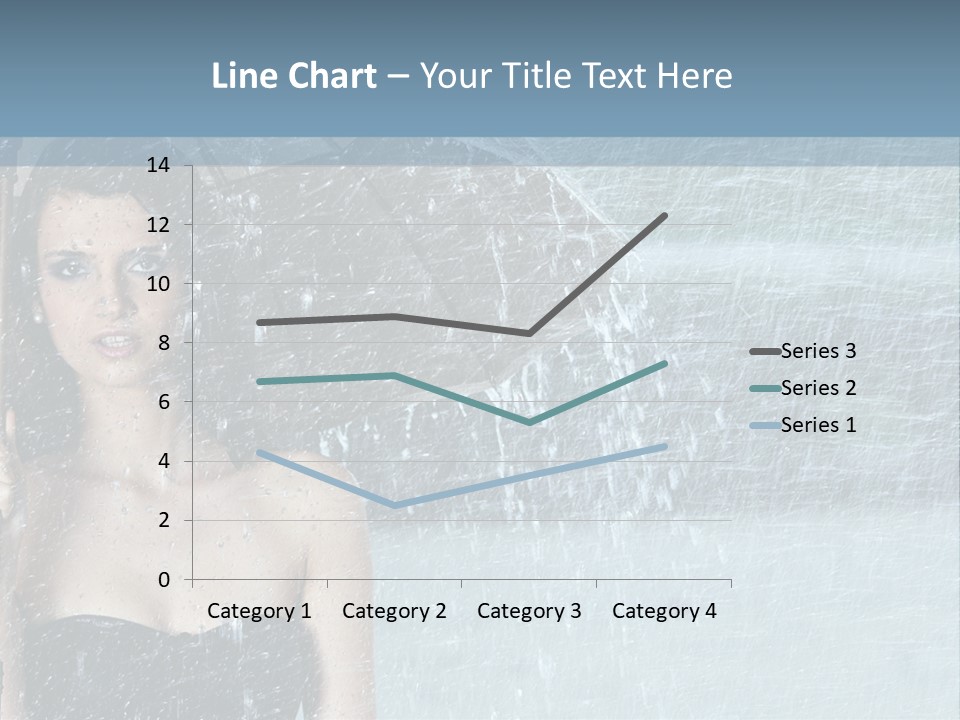 Refreshing Umbrella Vitality PowerPoint Template