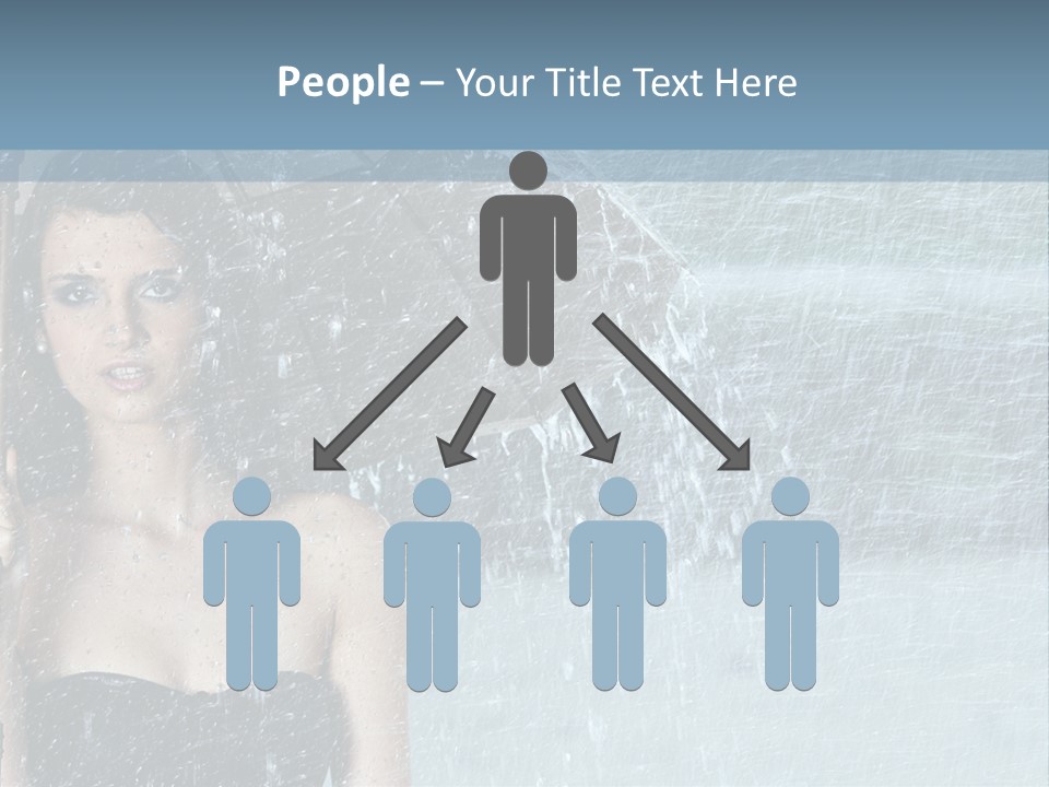 Refreshing Umbrella Vitality PowerPoint Template