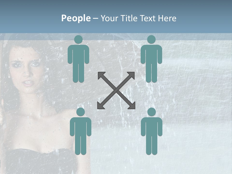 Refreshing Umbrella Vitality PowerPoint Template