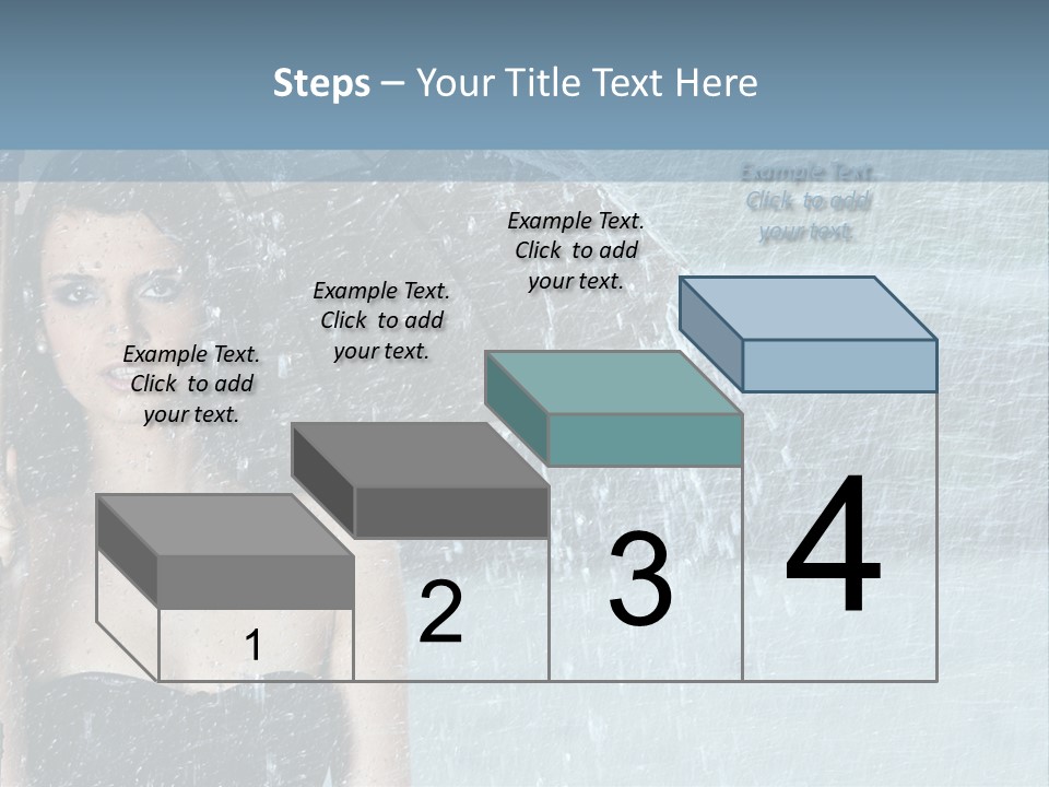 Refreshing Umbrella Vitality PowerPoint Template