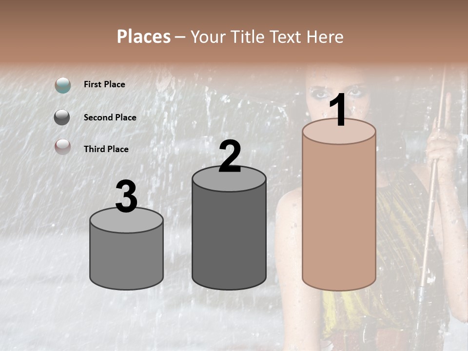 Drop Cheerful Spring PowerPoint Template