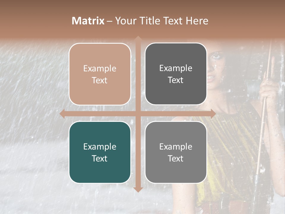 Drop Cheerful Spring PowerPoint Template