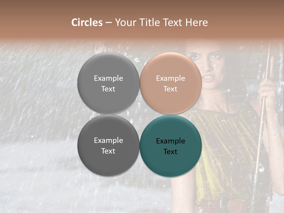 Drop Cheerful Spring PowerPoint Template