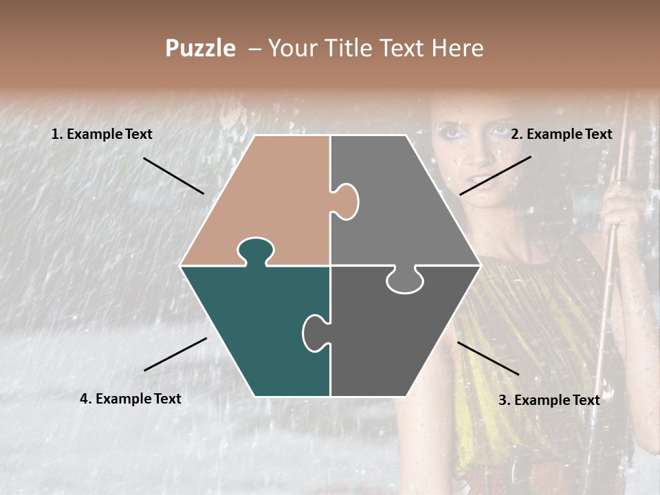 Drop Cheerful Spring PowerPoint Template