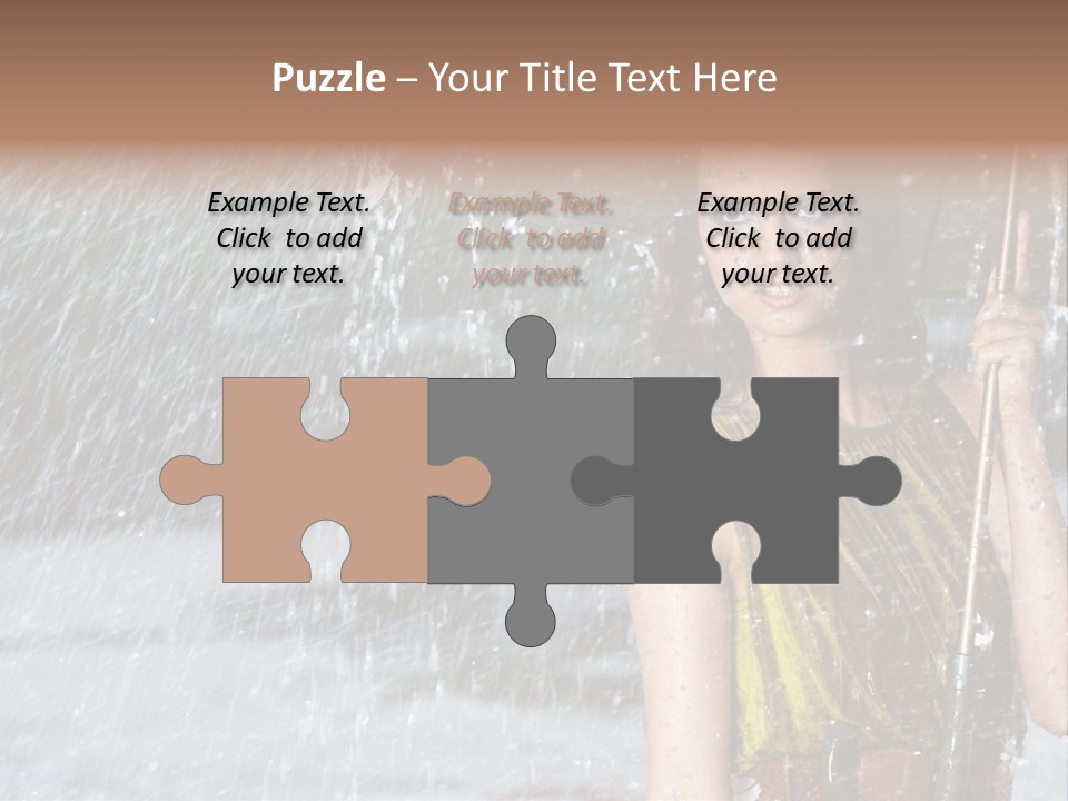 Drop Cheerful Spring PowerPoint Template