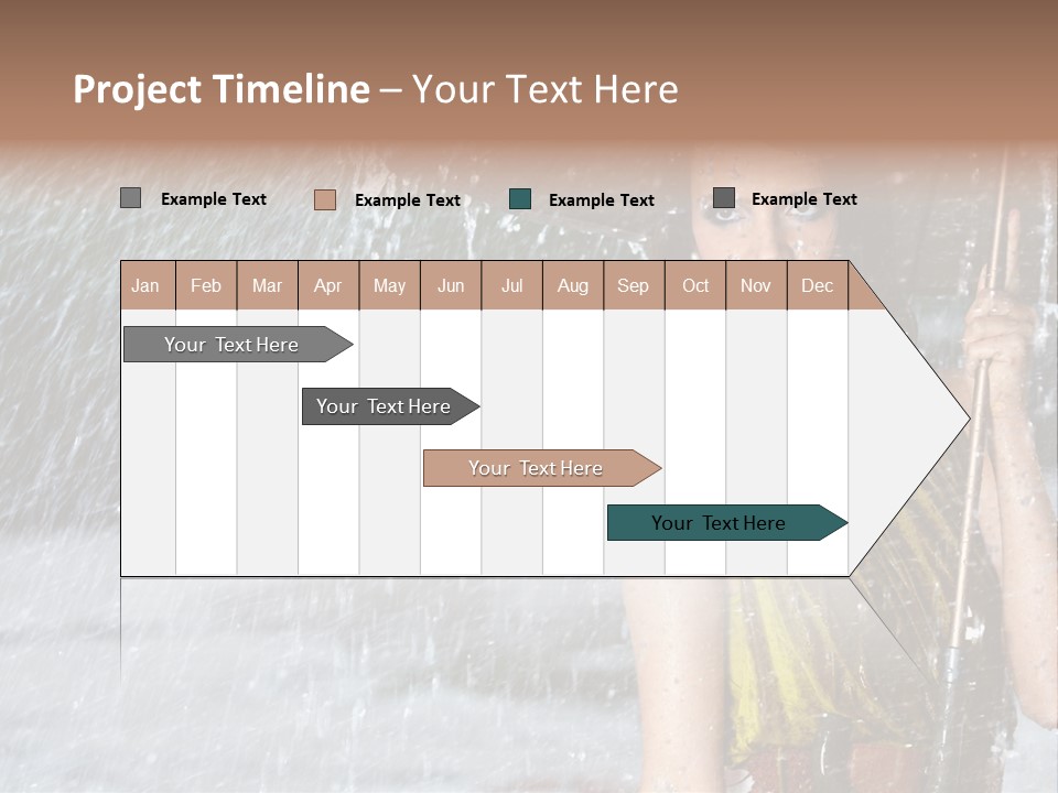 Drop Cheerful Spring PowerPoint Template