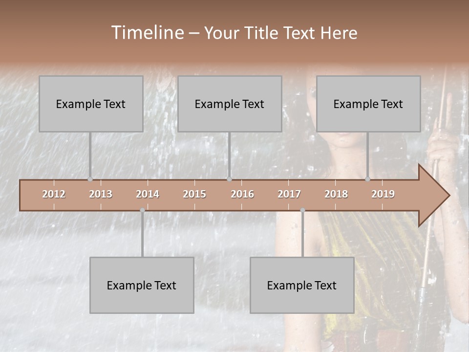 Drop Cheerful Spring PowerPoint Template