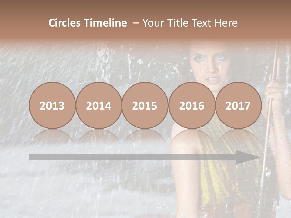 Drop Cheerful Spring PowerPoint Template