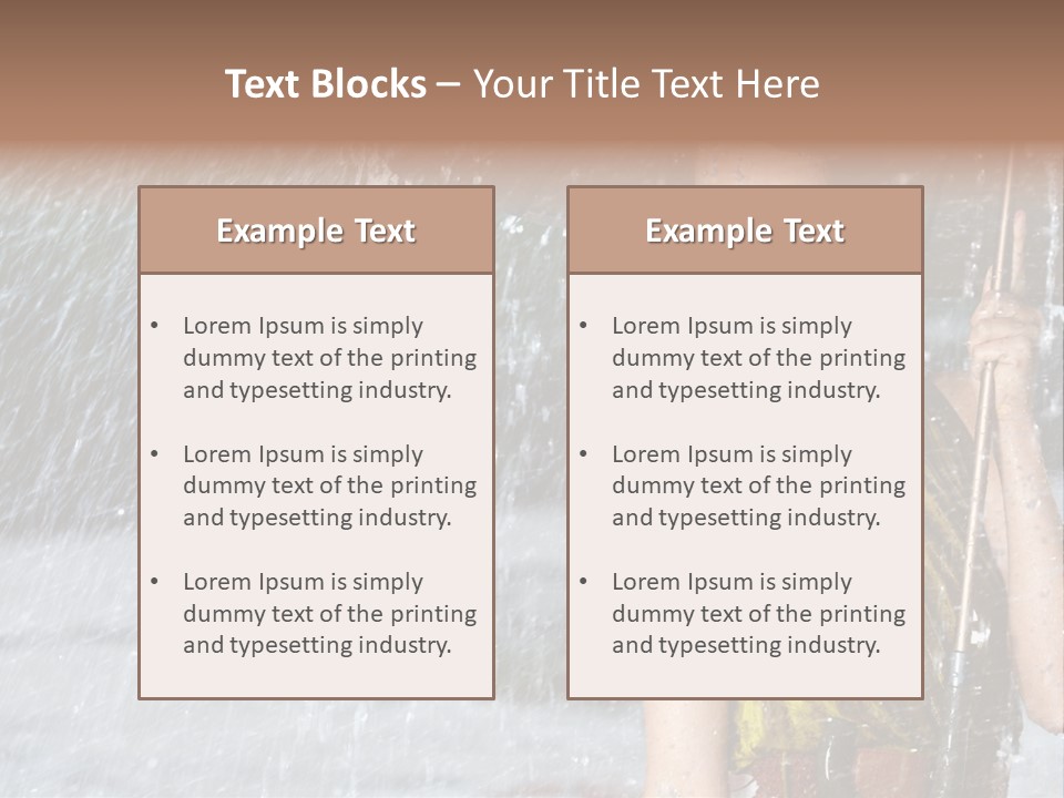 Drop Cheerful Spring PowerPoint Template