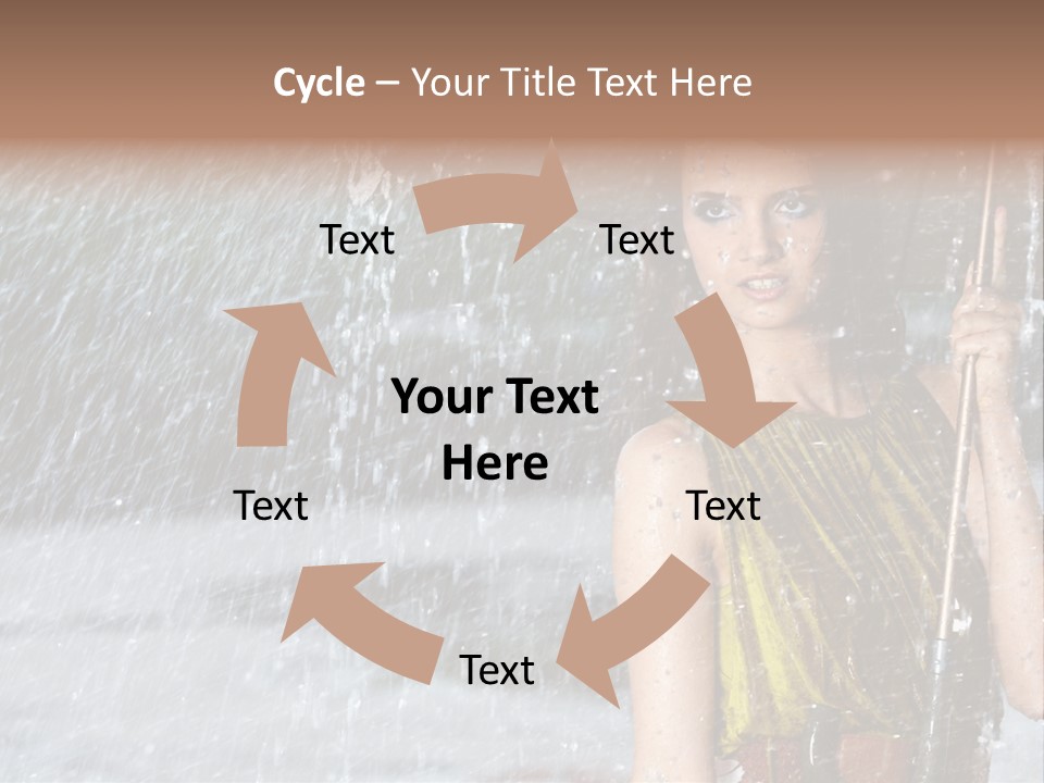 Drop Cheerful Spring PowerPoint Template