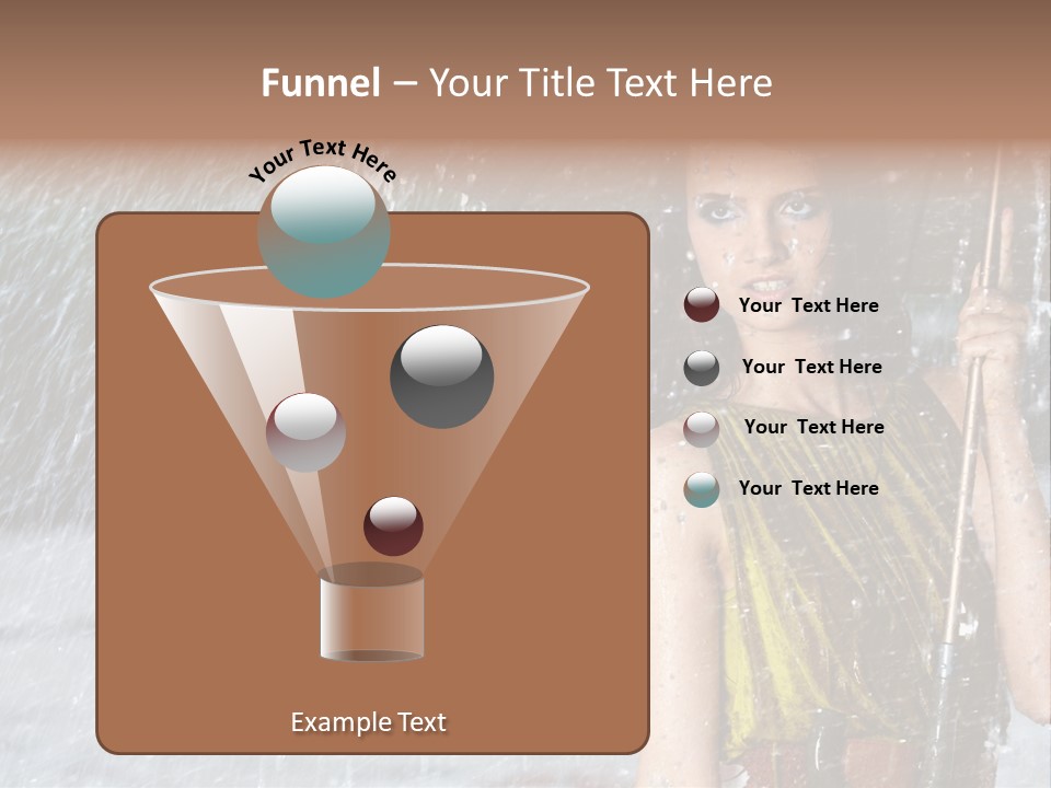 Drop Cheerful Spring PowerPoint Template