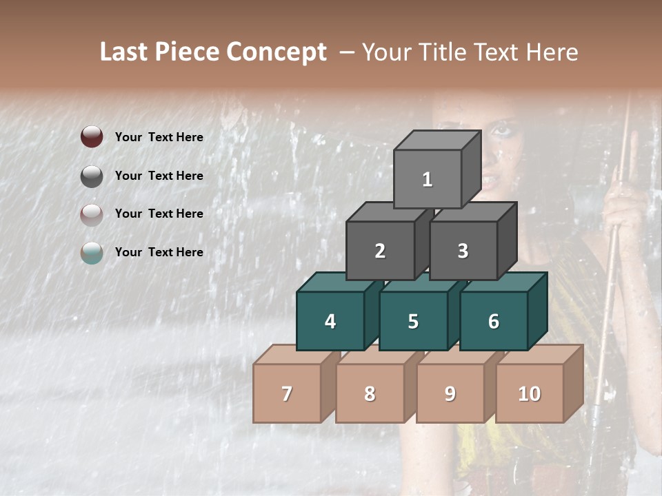 Drop Cheerful Spring PowerPoint Template