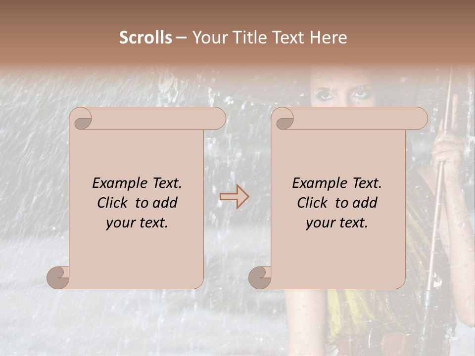 Drop Cheerful Spring PowerPoint Template