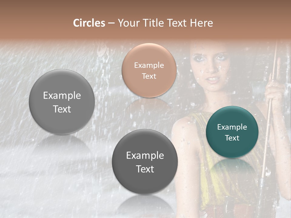 Drop Cheerful Spring PowerPoint Template