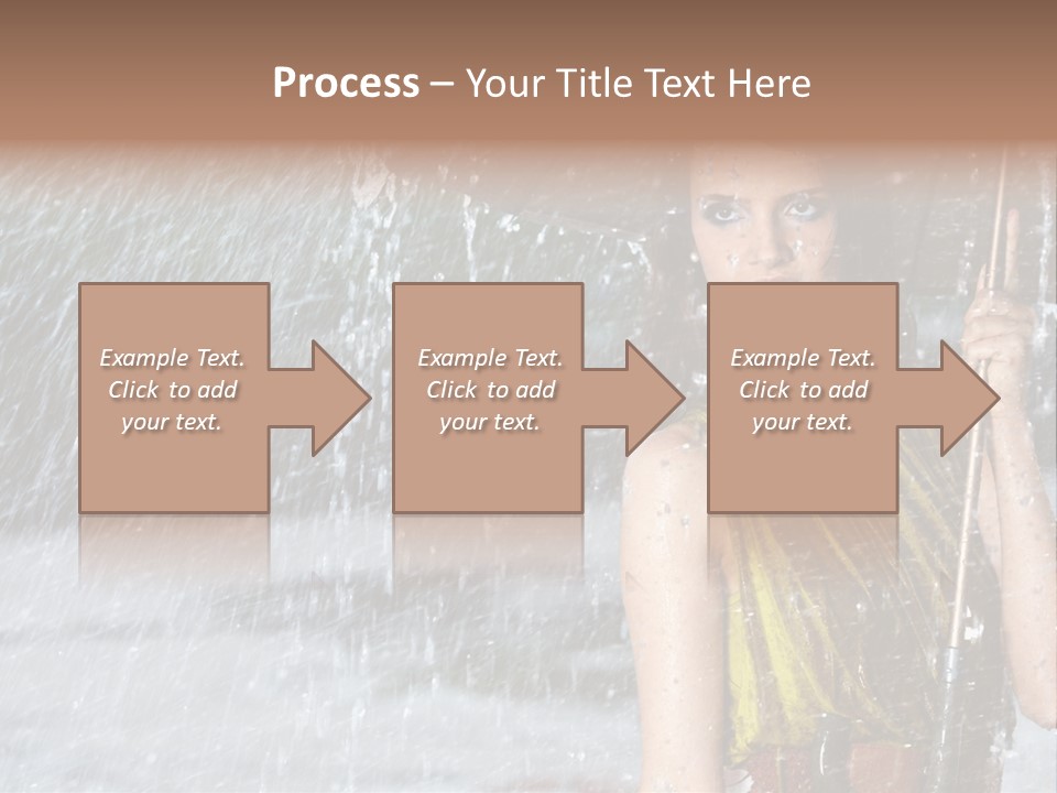 Drop Cheerful Spring PowerPoint Template