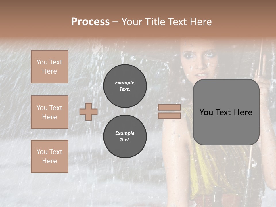 Drop Cheerful Spring PowerPoint Template