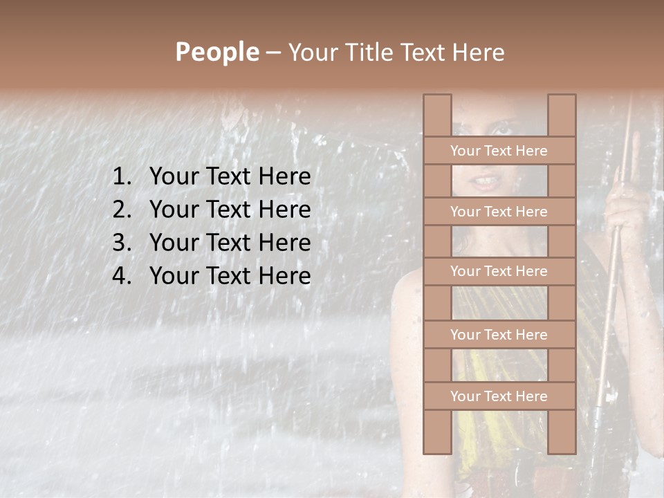 Drop Cheerful Spring PowerPoint Template