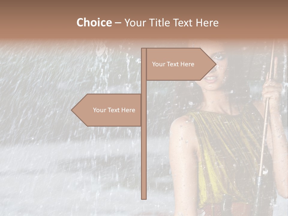 Drop Cheerful Spring PowerPoint Template