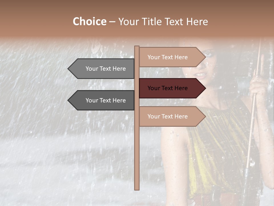 Drop Cheerful Spring PowerPoint Template