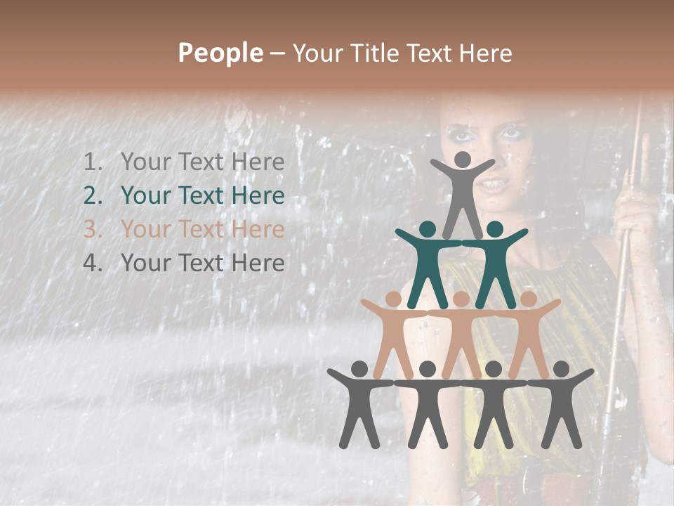 Drop Cheerful Spring PowerPoint Template