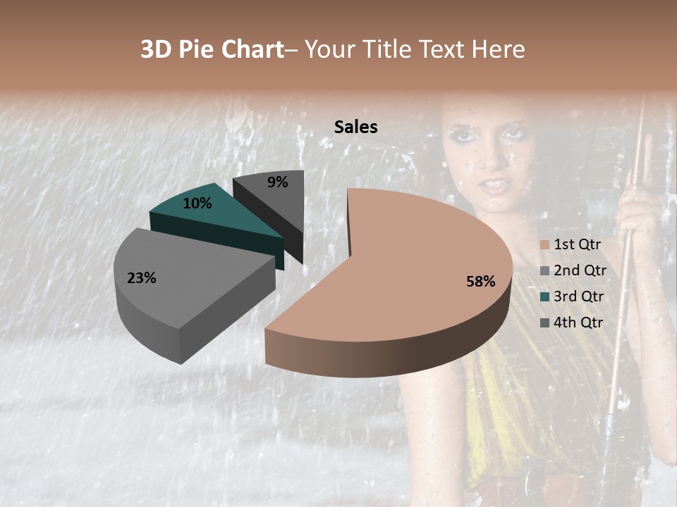 Drop Cheerful Spring PowerPoint Template
