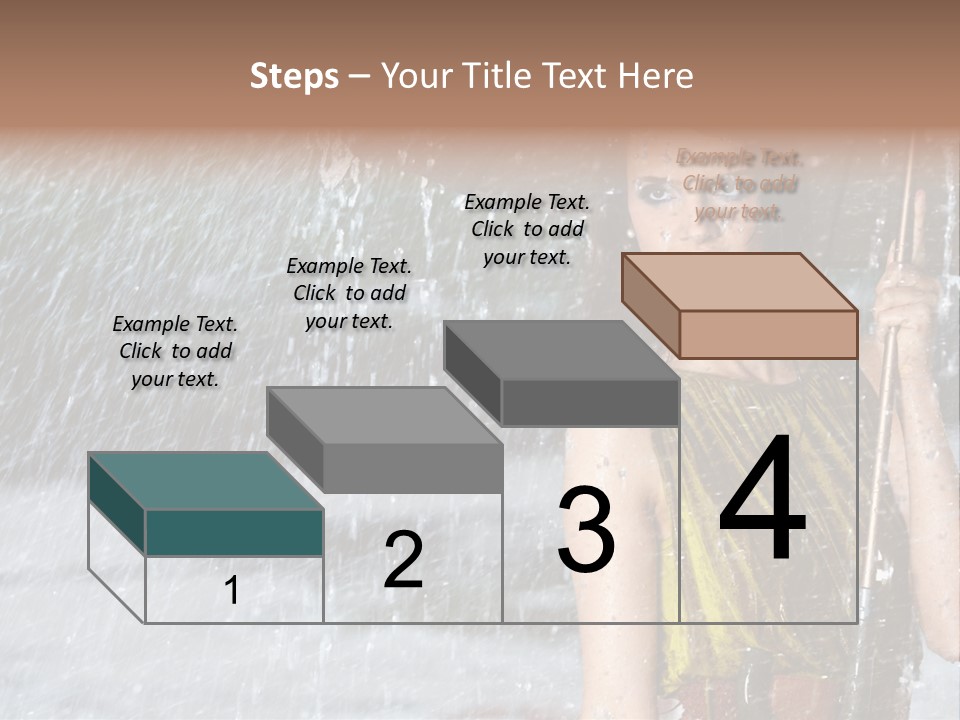 Drop Cheerful Spring PowerPoint Template