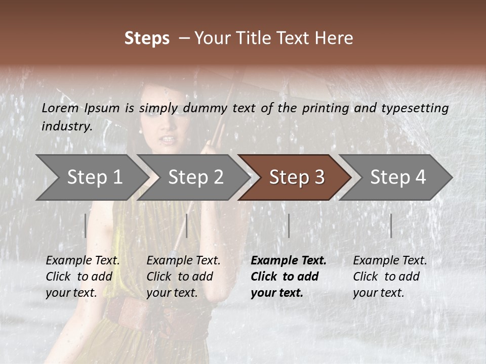 Rain  Water PowerPoint Template