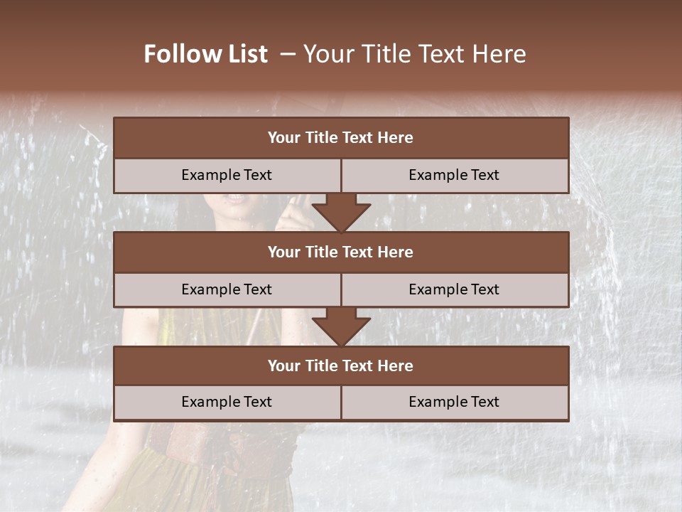 Rain  Water PowerPoint Template