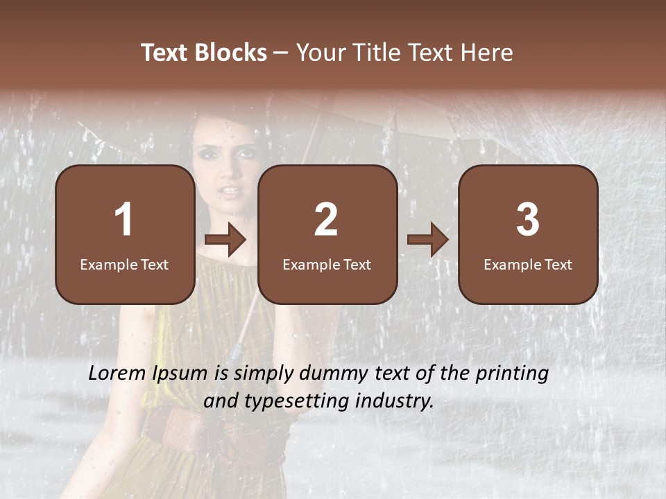 Rain  Water PowerPoint Template