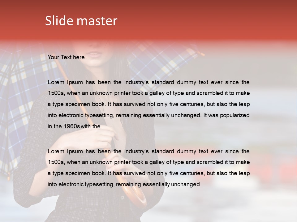 Fit Glamour Y PowerPoint Template