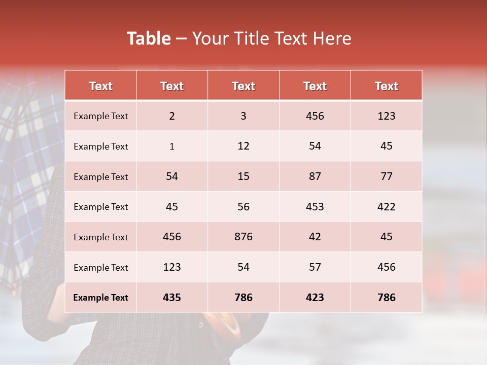 Fit Glamour Y PowerPoint Template