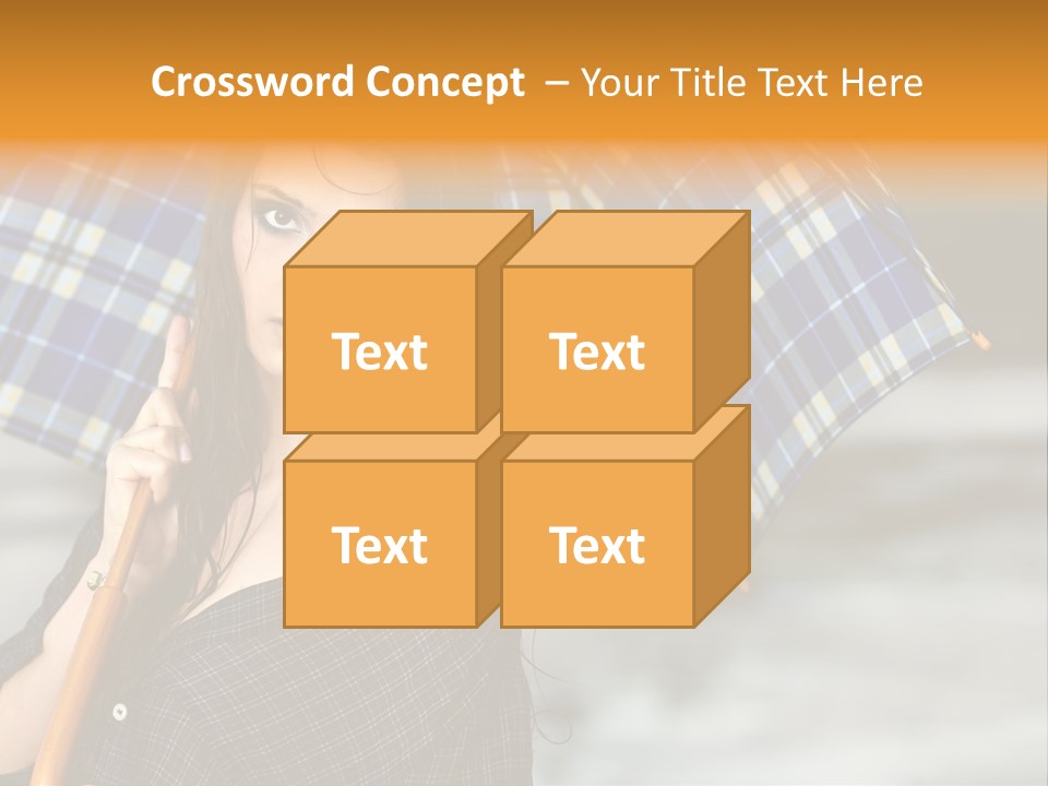 Fresh Blue Look PowerPoint Template