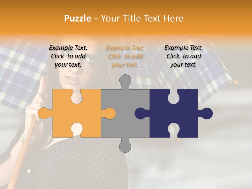 Fresh Blue Look PowerPoint Template