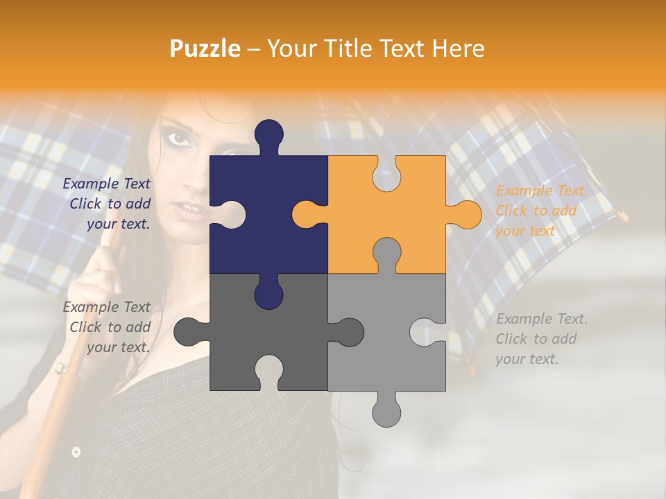 Fresh Blue Look PowerPoint Template