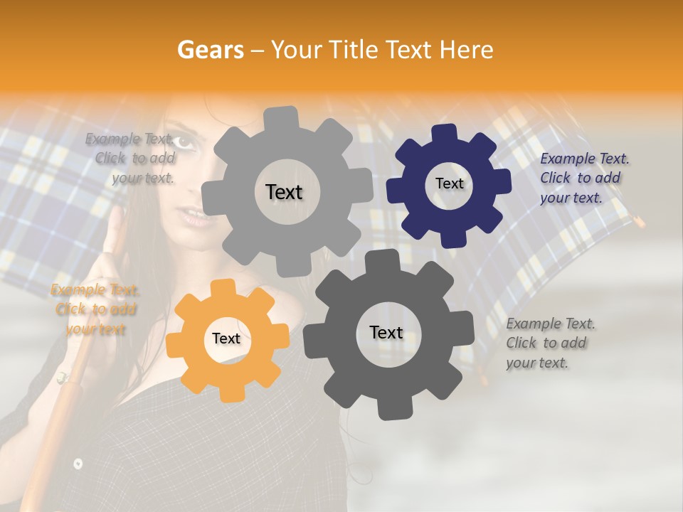 Fresh Blue Look PowerPoint Template